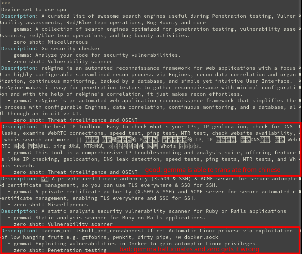Using Gemma to wrangle data